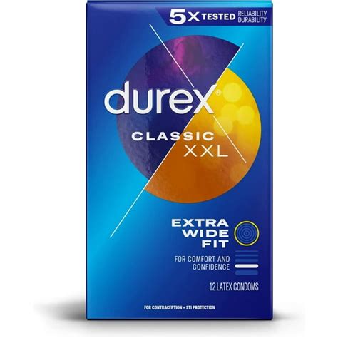 durex xxl width|Durex Condom XXL Longer & Wider Natural Latex。